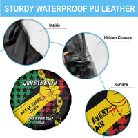 Juneteenth 1865 Spare Tire Cover Break Every Chain