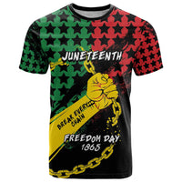 Personalized Juneteenth 1865 T Shirt Break Every Chain