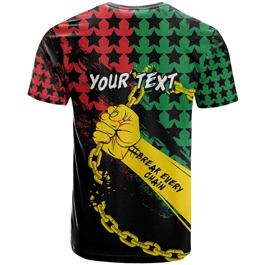 Personalized Juneteenth 1865 T Shirt Break Every Chain