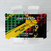 Juneteenth 1865 Tablecloth Break Every Chain
