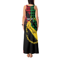 Personalized Juneteenth 1865 Tank Maxi Dress Break Every Chain