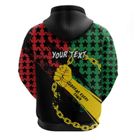 Personalized Juneteenth 1865 Zip Hoodie Break Every Chain