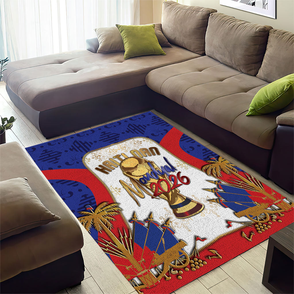 Haiti Nan Mondyal 2026 Area Rug Road To Glory