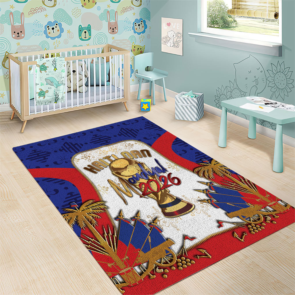 Haiti Nan Mondyal 2026 Area Rug Road To Glory