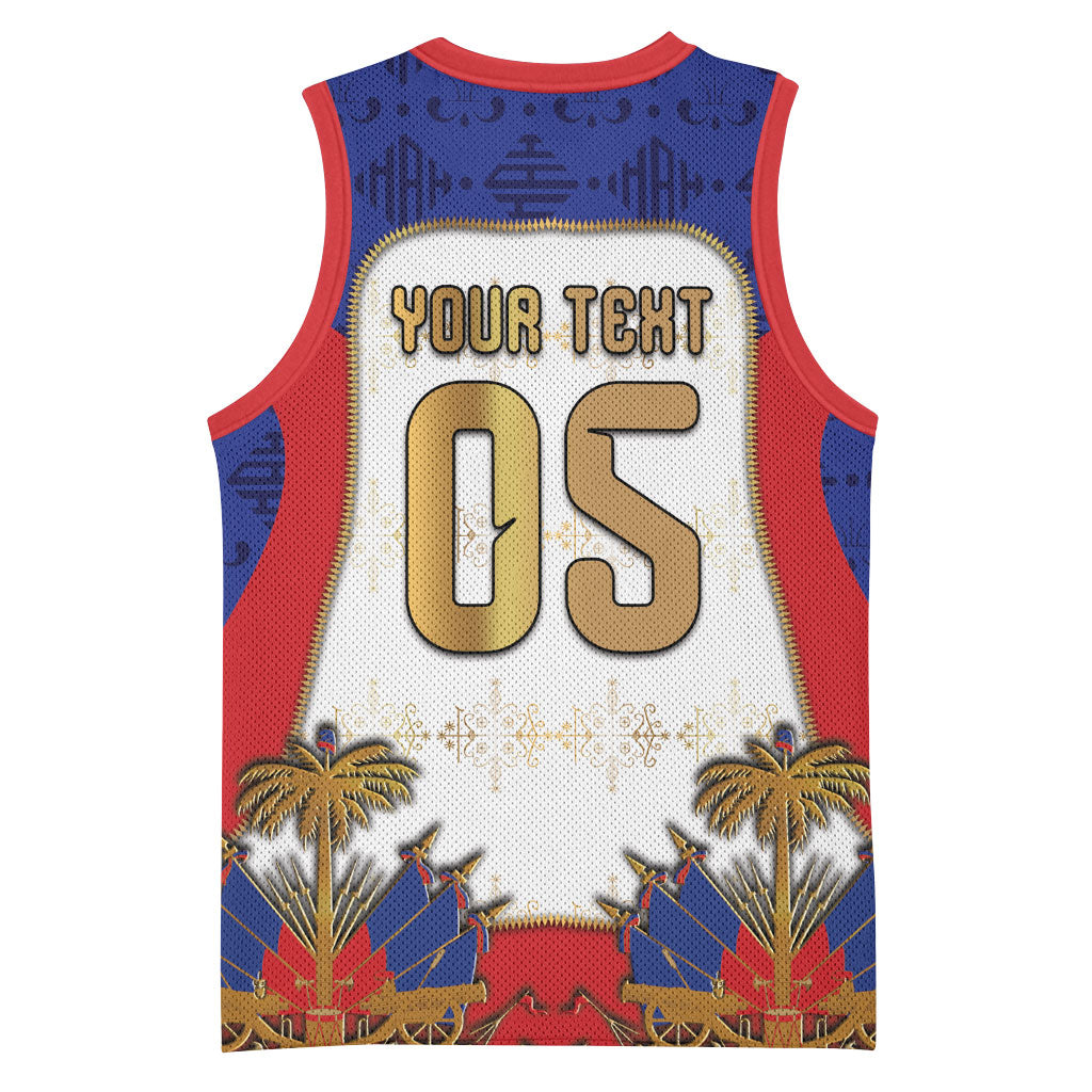 Custom Haiti Nan Mondyal 2026 Basketball Jersey Road To Glory