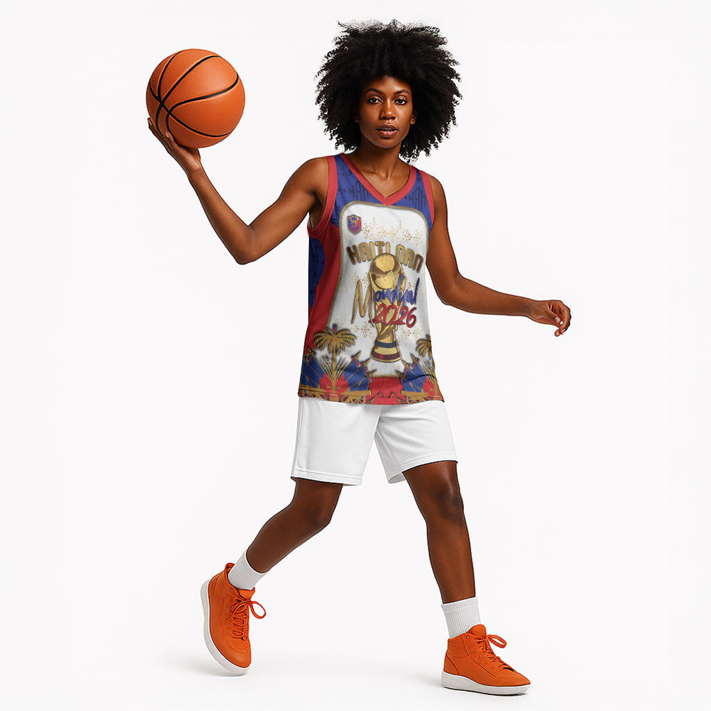 Custom Haiti Nan Mondyal 2026 Basketball Jersey Road To Glory