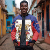 Custom Haiti Nan Mondyal 2026 Bomber Jacket Road To Glory