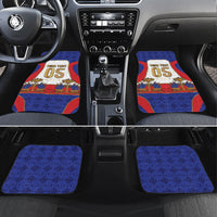 Custom Haiti Nan Mondyal 2026 Car Mats Road To Glory
