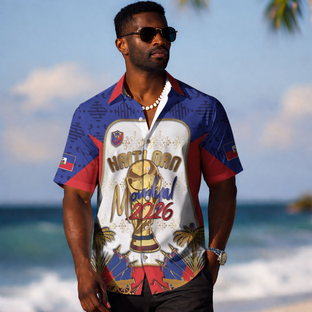 Custom Haiti Nan Mondyal 2026 Hawaiian Shirt Road To Glory DT05