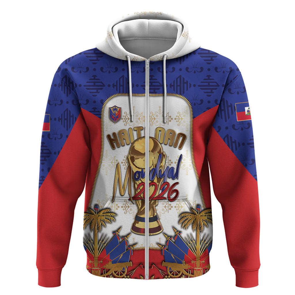 Custom Haiti Nan Mondyal 2026 Hoodie Road To Glory