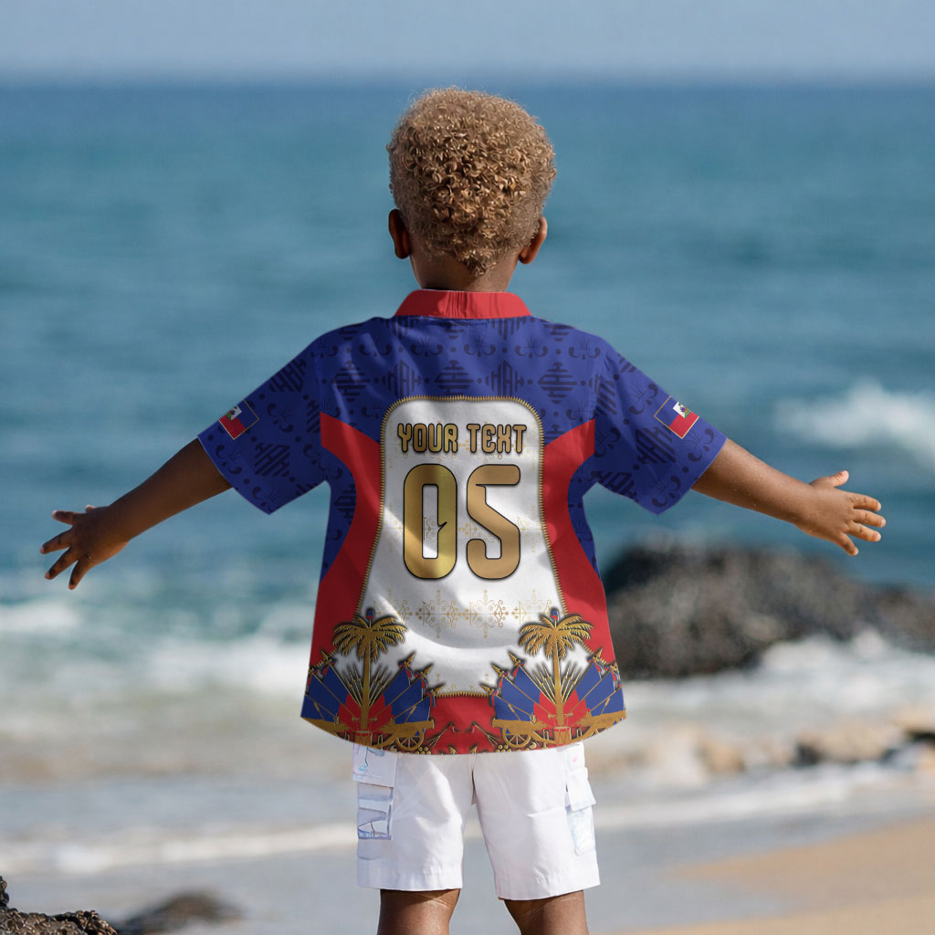 Custom Haiti Nan Mondyal 2026 Kid Hawaiian Shirt Road To Glory DT05