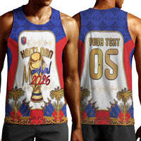 Custom Haiti Nan Mondyal 2026 Men Tank Top Road To Glory