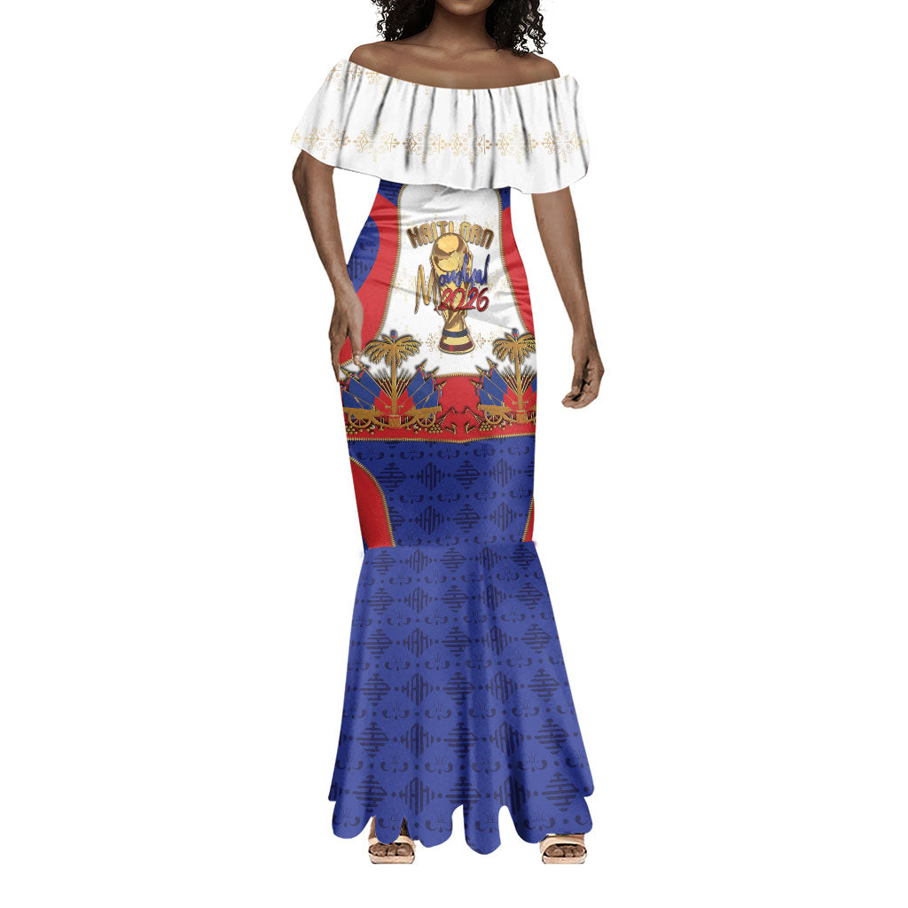 Custom Haiti Nan Mondyal 2026 Mermaid Dress Road To Glory