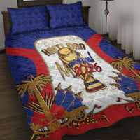 Haiti Nan Mondyal 2026 Quilt Bed Set Road To Glory