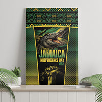 Jamaica Independence Day Canvas Wall Art Crocodile Broken Chain Freedom
