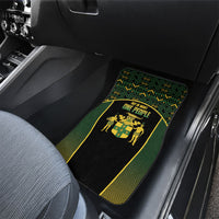Jamaica Independence Day Car Mats Crocodile Broken Chain Freedom