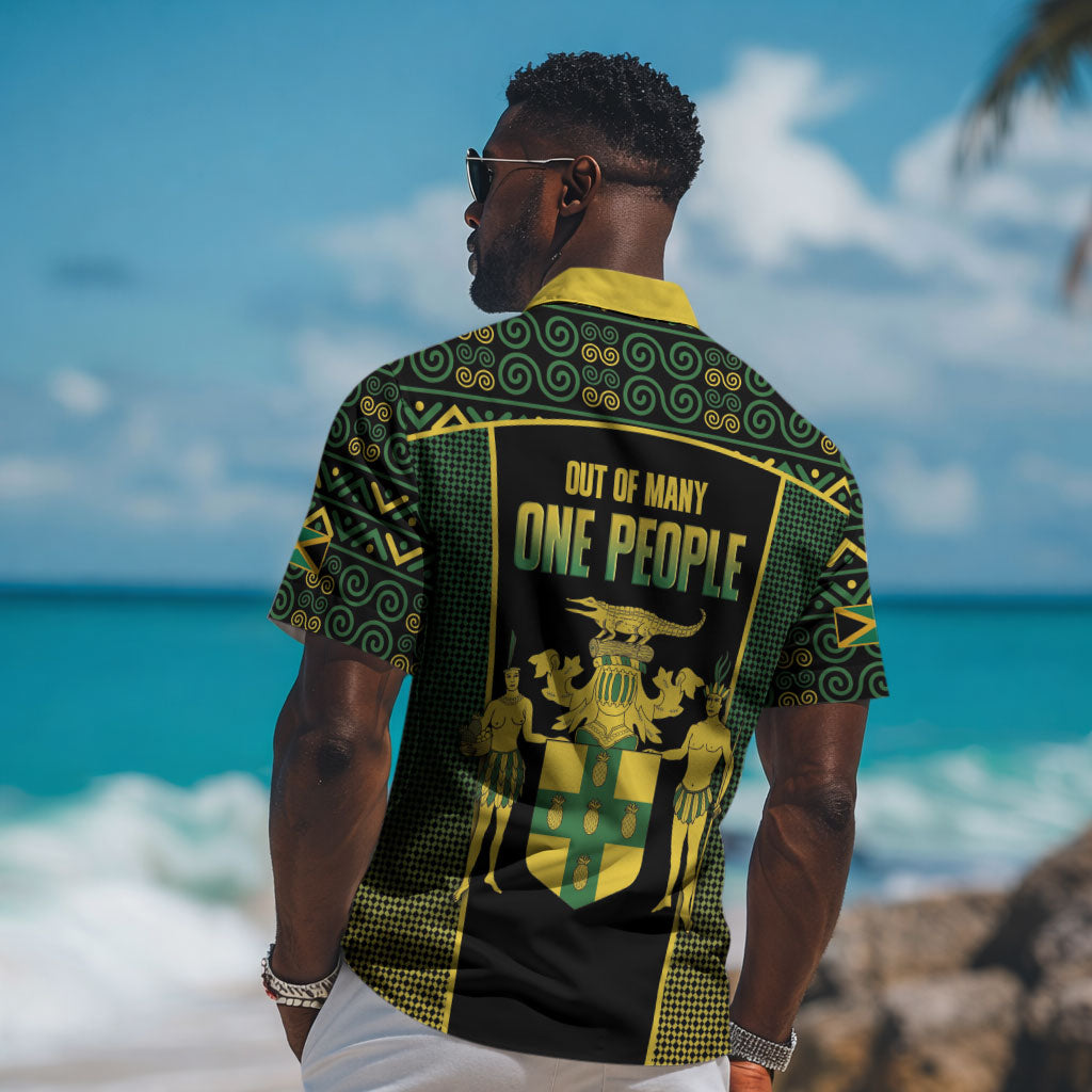 Jamaica Independence Day Hawaiian Shirt Crocodile Broken Chain Freedom DT05