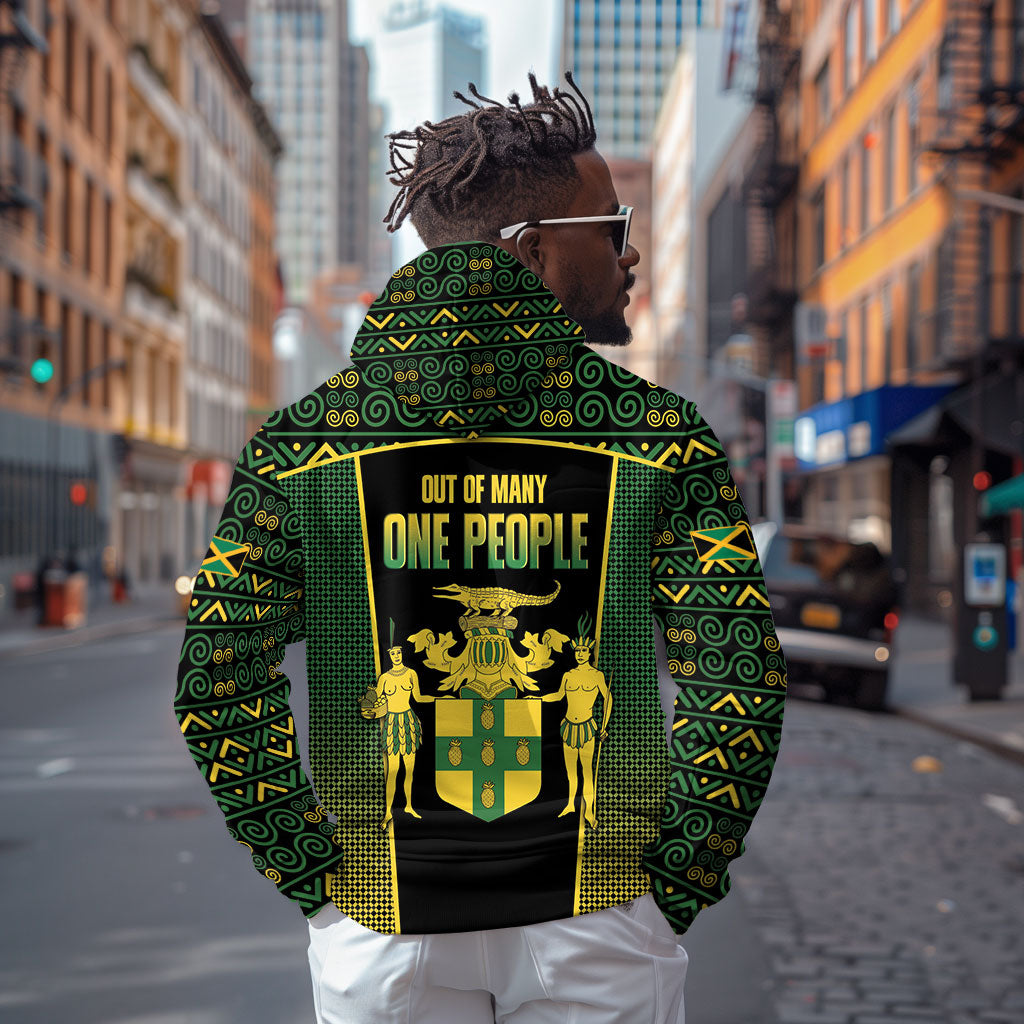 Jamaica Independence Day Hoodie Crocodile Broken Chain Freedom