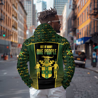 Jamaica Independence Day Hoodie Crocodile Broken Chain Freedom