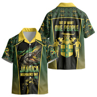 Jamaica Independence Day Kid Hawaiian Shirt Crocodile Broken Chain Freedom DT05