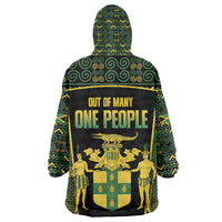 Jamaica Independence Day Kid Wearable Blanket Hoodie Crocodile Broken Chain Freedom