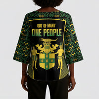 Jamaica Independence Day Kimono Sleeve Blouse Crocodile Broken Chain Freedom