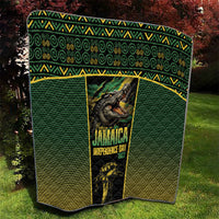 Jamaica Independence Day Quilt Crocodile Broken Chain Freedom
