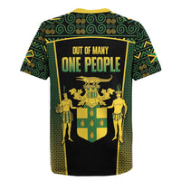 Jamaica Independence Day Rugby Jersey Crocodile Broken Chain Freedom