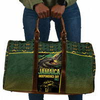 Jamaica Independence Day Travel Bag Crocodile Broken Chain Freedom