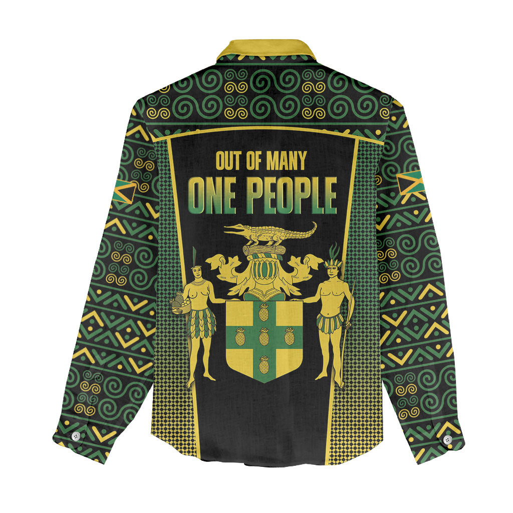 Jamaica Independence Day Women Casual Shirt Crocodile Broken Chain Freedom
