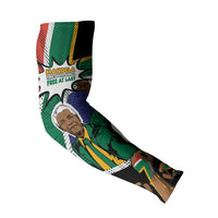Nelson Mandela Birthday Arm Sleeves 67 Minutes South Africa Flag Comic