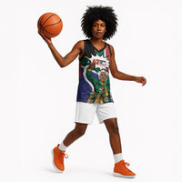 Nelson Mandela Birthday Basketball Jersey 67 Minutes South Africa Flag Comic