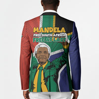 Nelson Mandela Birthday Blazer 67 Minutes South Africa Flag Comic