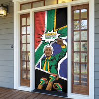Nelson Mandela Birthday Door Cover 67 Minutes South Africa Flag Comic