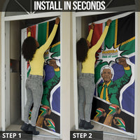 Nelson Mandela Birthday Door Cover 67 Minutes South Africa Flag Comic