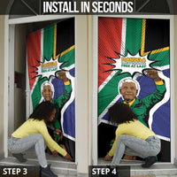 Nelson Mandela Birthday Door Cover 67 Minutes South Africa Flag Comic