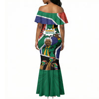 Nelson Mandela Birthday Mermaid Dress 67 Minutes South Africa Flag Comic