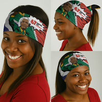 Nelson Mandela Birthday Neck Gaiter 67 Minutes South Africa Flag Comic