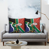 Nelson Mandela Birthday Pillow Cover 67 Minutes South Africa Flag Comic