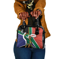 Nelson Mandela Birthday Shoulder Handbag 67 Minutes South Africa Flag Comic