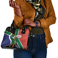 Nelson Mandela Birthday Shoulder Handbag 67 Minutes South Africa Flag Comic