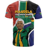 Nelson Mandela Birthday T shirt 67 Minutes South Africa Flag Comic