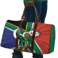 Nelson Mandela Birthday Travel Bag 67 Minutes South Africa Flag Comic