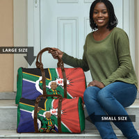 Nelson Mandela Birthday Travel Bag 67 Minutes South Africa Flag Comic