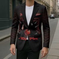 Personalized Bowling Blazer Ten Pin Neon Style - Wonder Print Shop