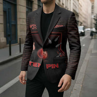 Personalized Bowling Blazer Ten Pin Neon Style - Wonder Print Shop