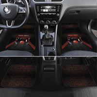 Bowling Car Mats Ten Pin Neon Style - Wonder Print Shop
