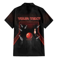 Personalized Bowling Family Matching Mermaid Dress and Hawaiian Shirt Ten Pin Neon Style - Wonder Print Shop