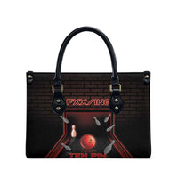 Bowling Leather Bag Ten Pin Neon Style - Wonder Print Shop