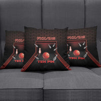 Bowling Pillow Cover Ten Pin Neon Style - Wonder Print Shop